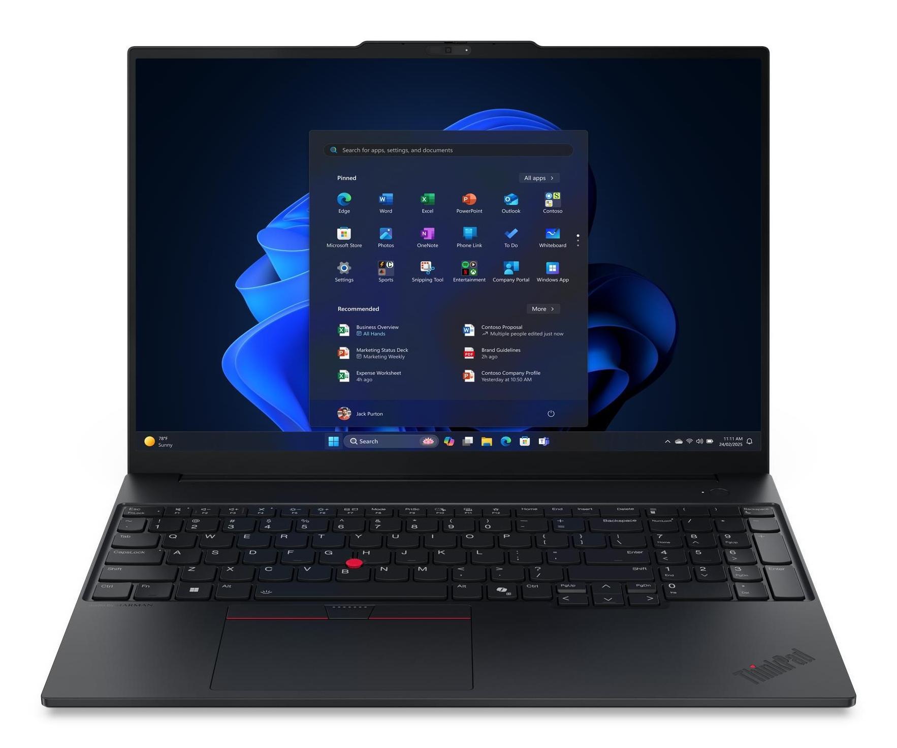 Lenovo ThinkPad E16 Gen 3 (Intel), Intel Core …